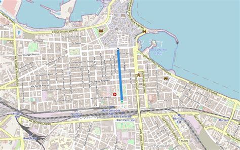 via sparano bari google maps